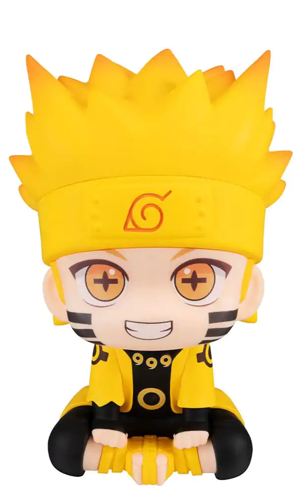 Naruto Shippuden Look Up PVC Statue Naruto Uzumaki Six Paths Sage Mode & Minato Namikaze 11 cm (with gift) product photo