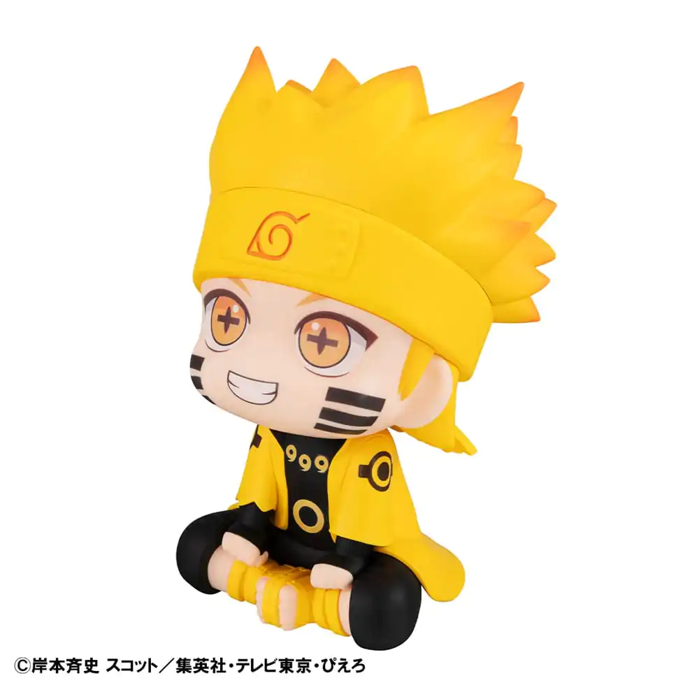 Naruto Shippuden Look Up PVC Statue Naruto Uzumaki Six Paths Sage Mode & Minato Namikaze 11 cm (with gift) product photo