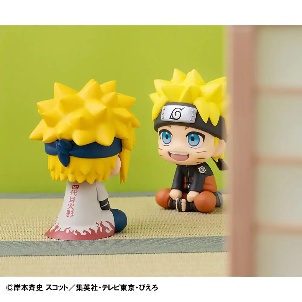 Naruto Shippuden Look Up PVC Statue Naruto Uzumaki Six Paths Sage Mode & Minato Namikaze 11 cm (with gift) product photo