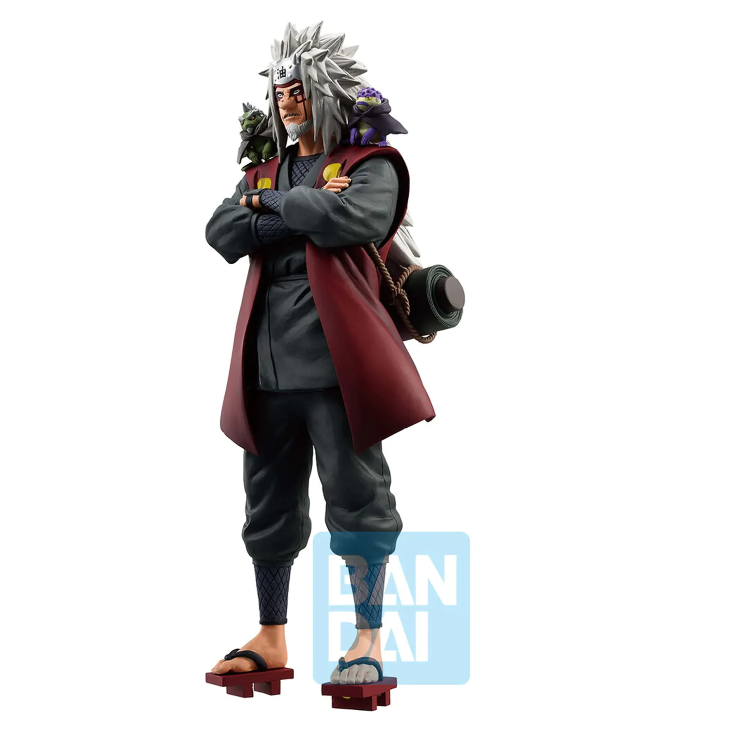 Naruto Shippuden Masterlise A Bridge Between the Lament of Samsara and Peace Jiraiya Ichibansho figure 27cm product photo