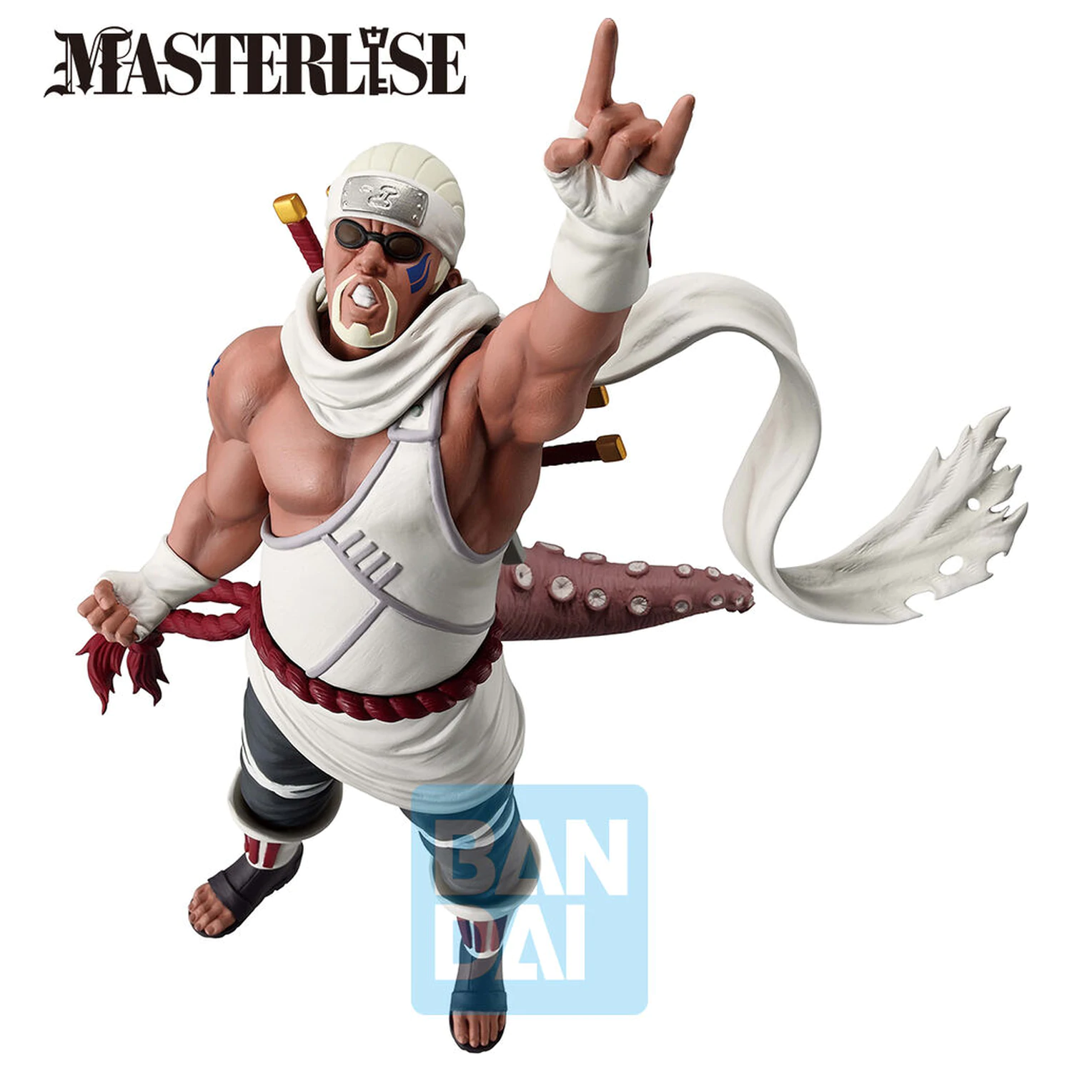 Naruto Shippuden Masterlise A Bridge Between the Lament of Samsara and Peace Killer Bee Ichibansho figure 27cm product photo