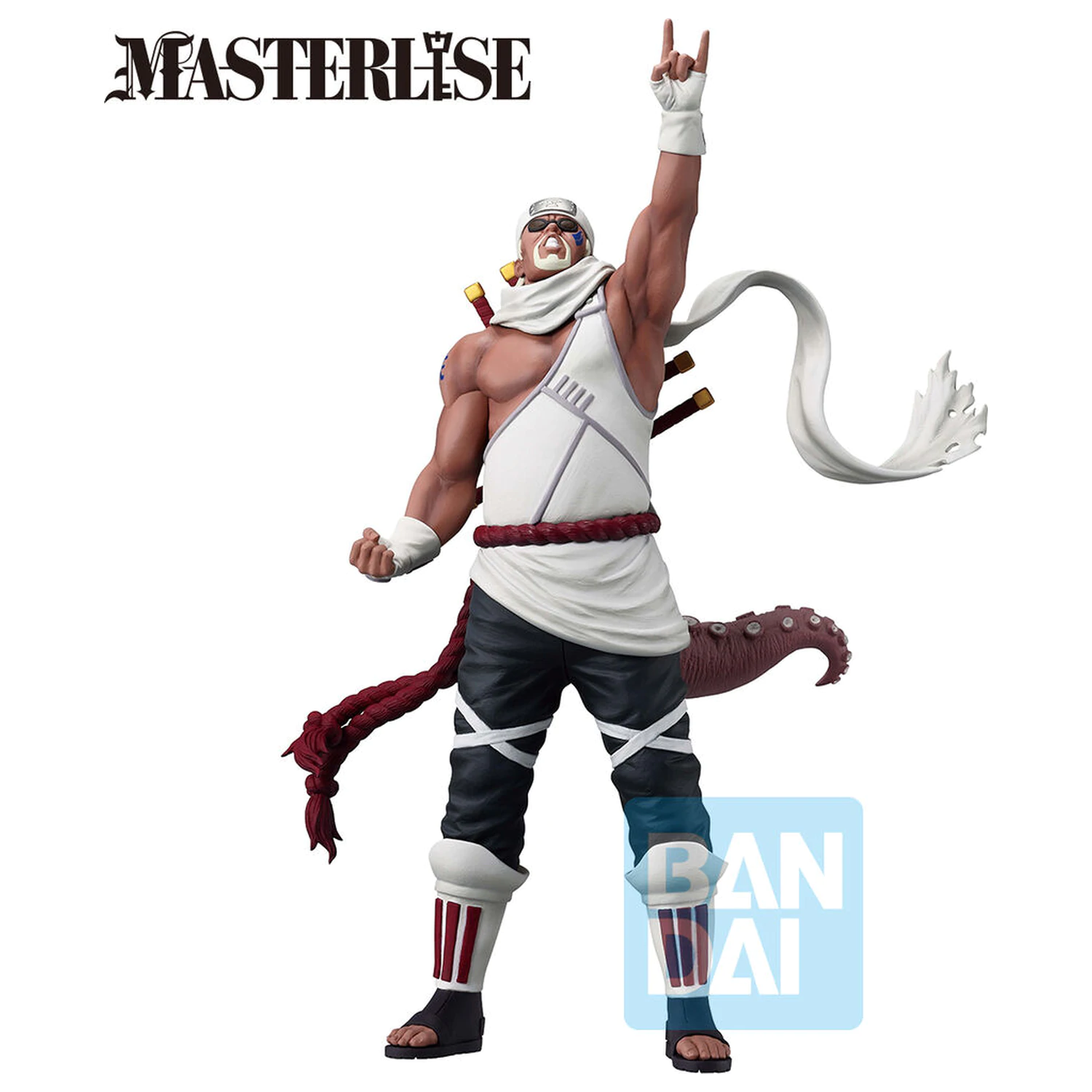 Naruto Shippuden Masterlise A Bridge Between the Lament of Samsara and Peace Killer Bee Ichibansho figure 27cm product photo