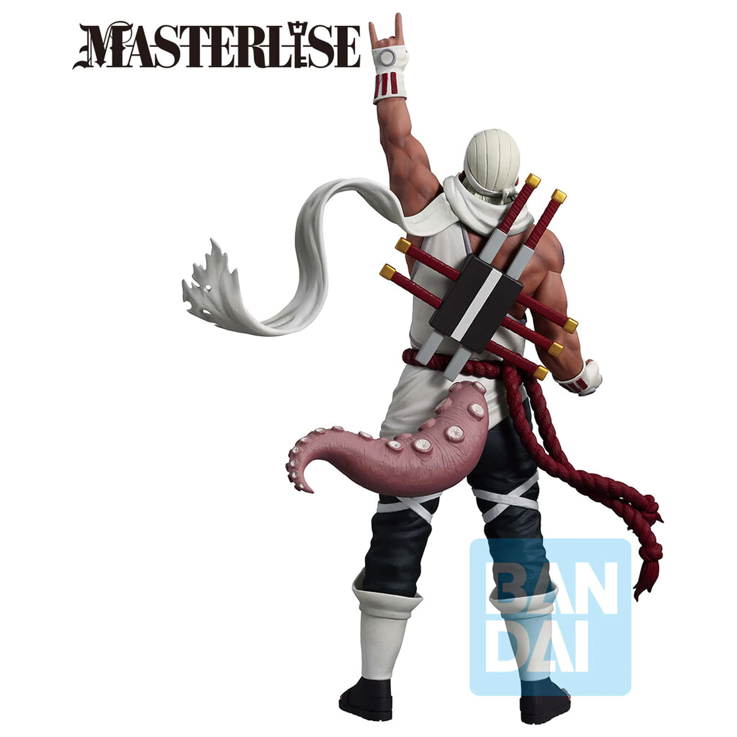 Naruto Shippuden Masterlise A Bridge Between the Lament of Samsara and Peace Killer Bee Ichibansho figure 27cm product photo