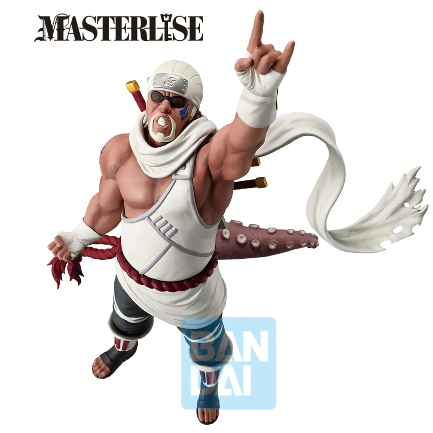 Naruto Shippuden Masterlise A Bridge Between the Lament of Samsara and Peace Killer Bee Ichibansho figure 27cm product photo