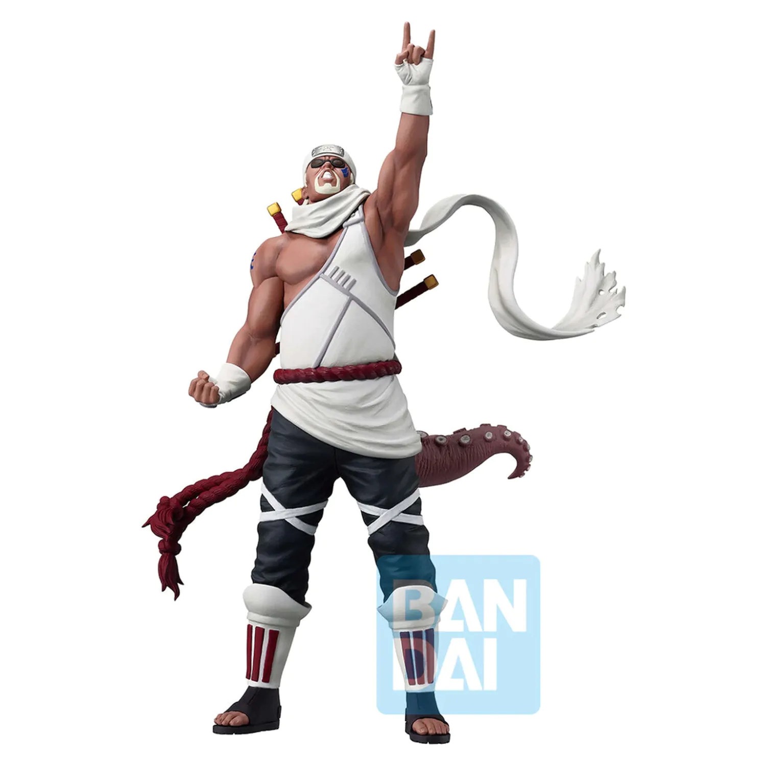 Naruto Shippuden Masterlise A Bridge Between the Lament of Samsara and Peace Killer Bee Ichibansho figure 27cm product photo