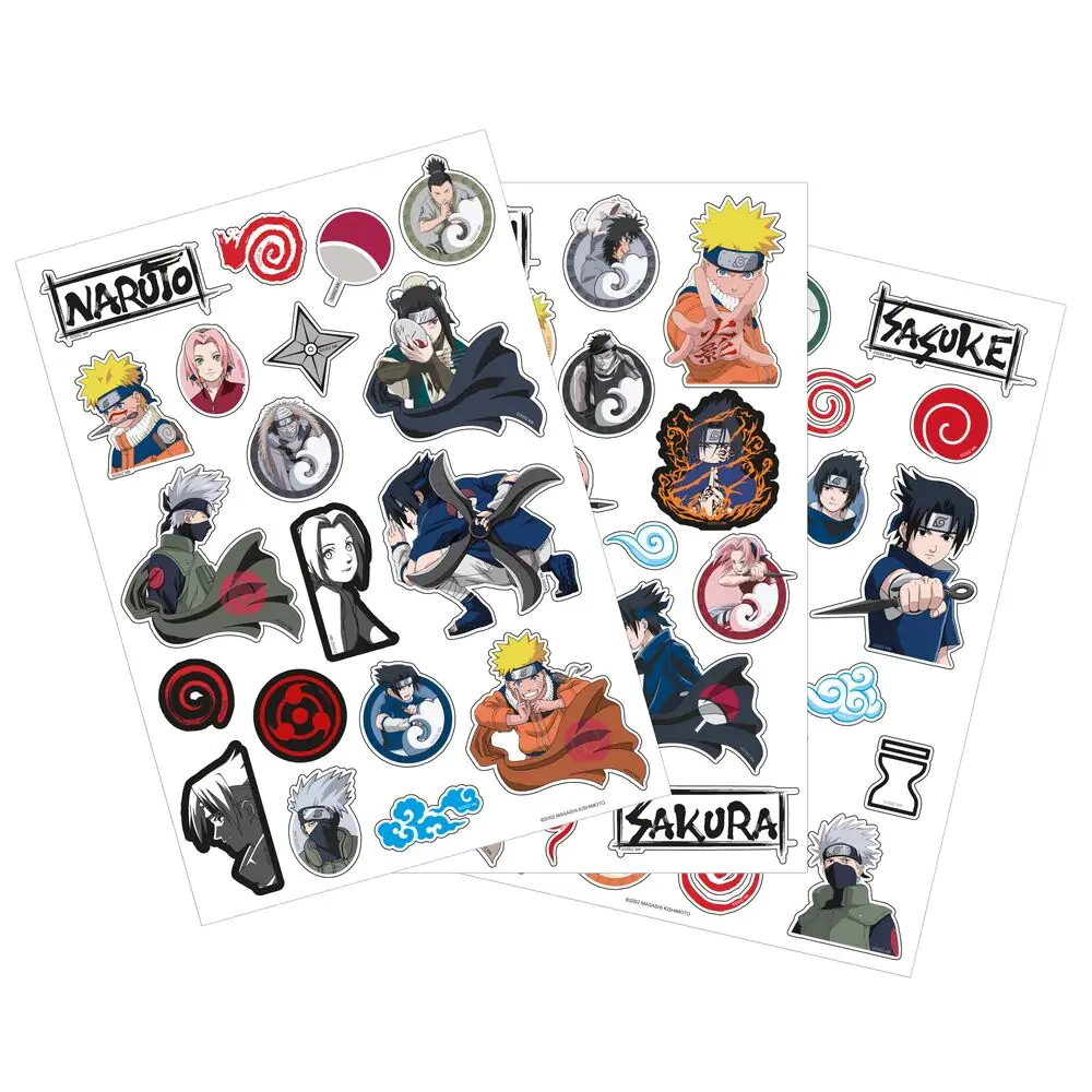 Naruto Shippuden Removable sticker set product photo