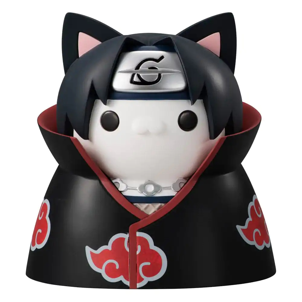 Naruto Shippuden Mega Cat Project Nyanto! The Big Nyaruto Series Trading Figure Itachi Uchiha Reboot Ver. 10 cm product photo