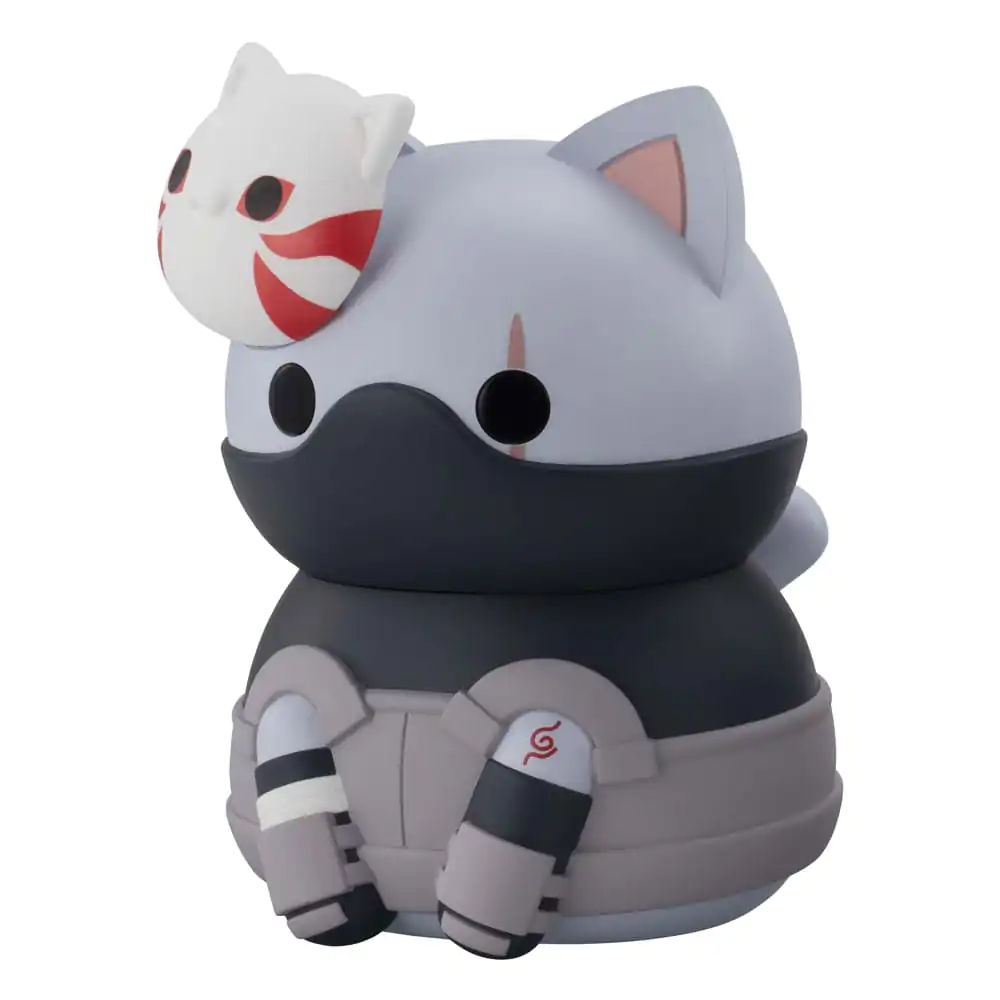 Naruto Shippuden Mega Cat Project Nyanto! The Big Nyaruto Series Trading Figure Kakashi Hatake Anbu Ver. 10 cm product photo
