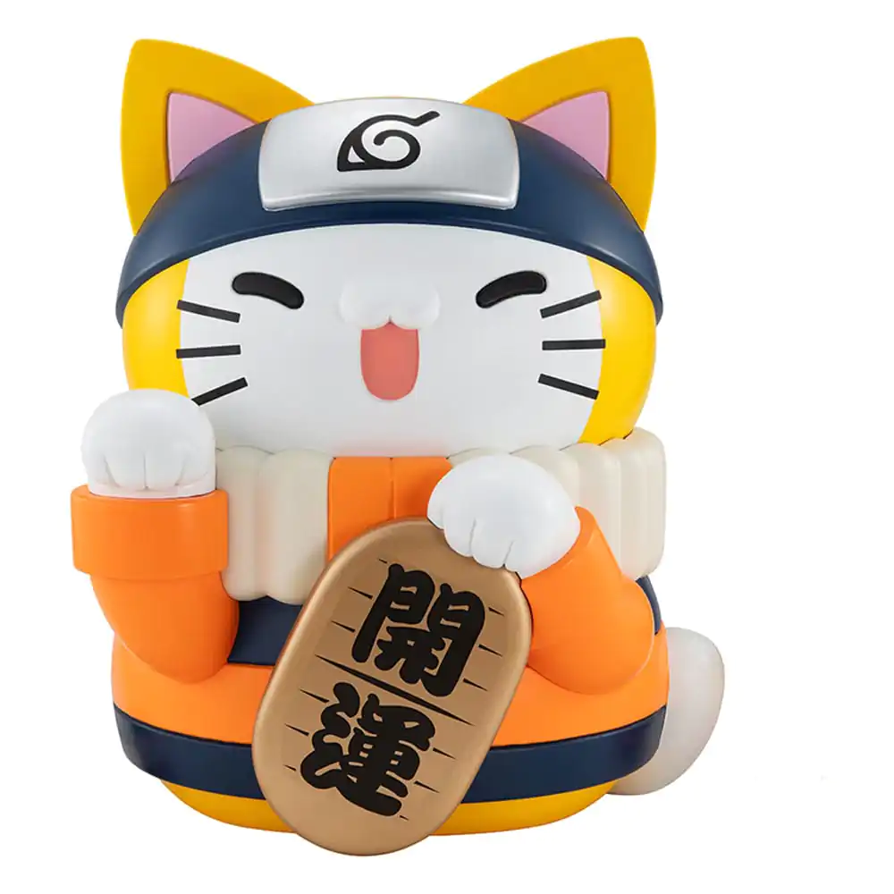 Naruto Shippuden Mega Cat Project Nyanto! The Big Nyaruto Series Trading Figure Nyaruto Fortune Cats Giant Ver. 34 cm product photo