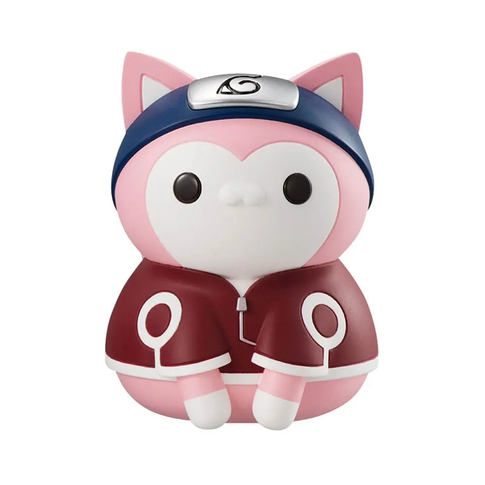 Naruto Shippuden Mega Cat Project Nyaruto! Series Reboot Trading Figure Sakura Haruno 10 cm product photo