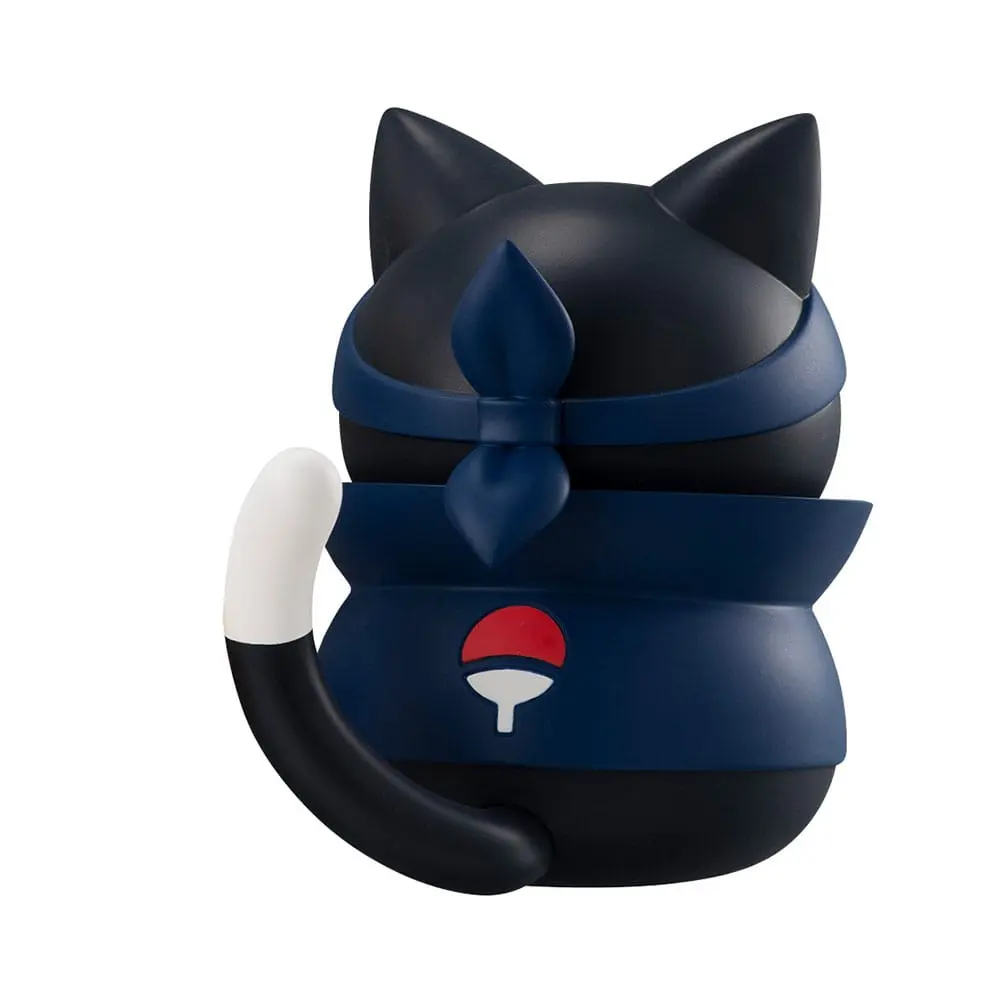 Naruto Shippuden Mega Cat Project Nyaruto! Series Reboot Trading Figure Sasuke Uchiha 10 cm product photo