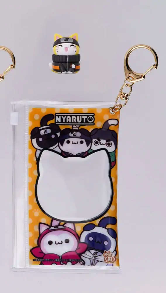 Naruto Shippuden Mega Cat Project Nyaruto Series Trading Figure with pouch Naruto 2025 Limited Edition 7 cm  product photo