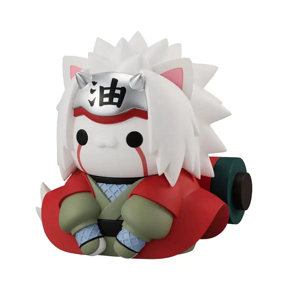 Naruto Shippuden Mega Cat Project Trading Figures Nyanto! The Big Nyaruto Series The Sannin Set 10 cm (With Gift) product photo