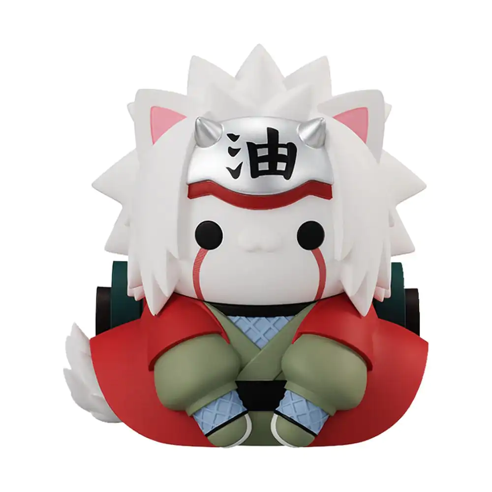 Naruto Shippuden Mega Cat Project Trading Figures Nyanto! The Big Nyaruto Series The Sannin Set 10 cm (With Gift) product photo