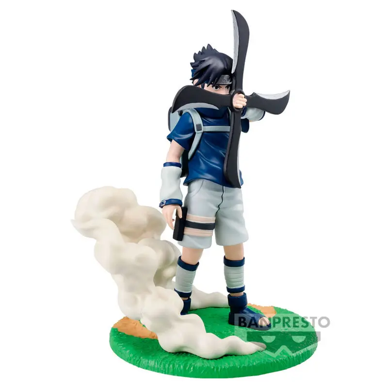 Naruto Shippuden Memorable Saga Sasuke Uchiha figure 12cm termékfotó