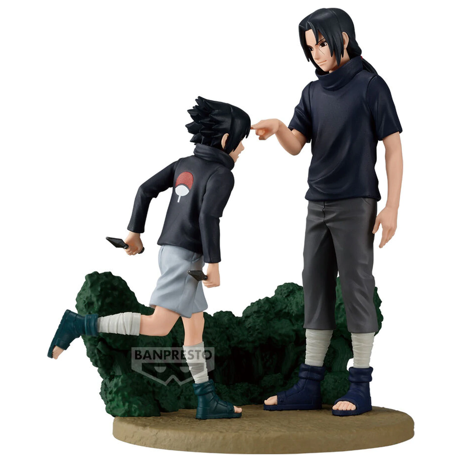 Naruto Shippuden Memorable Saga Sasuke Uchiha & Itachi Uchiha figure 14cm product photo