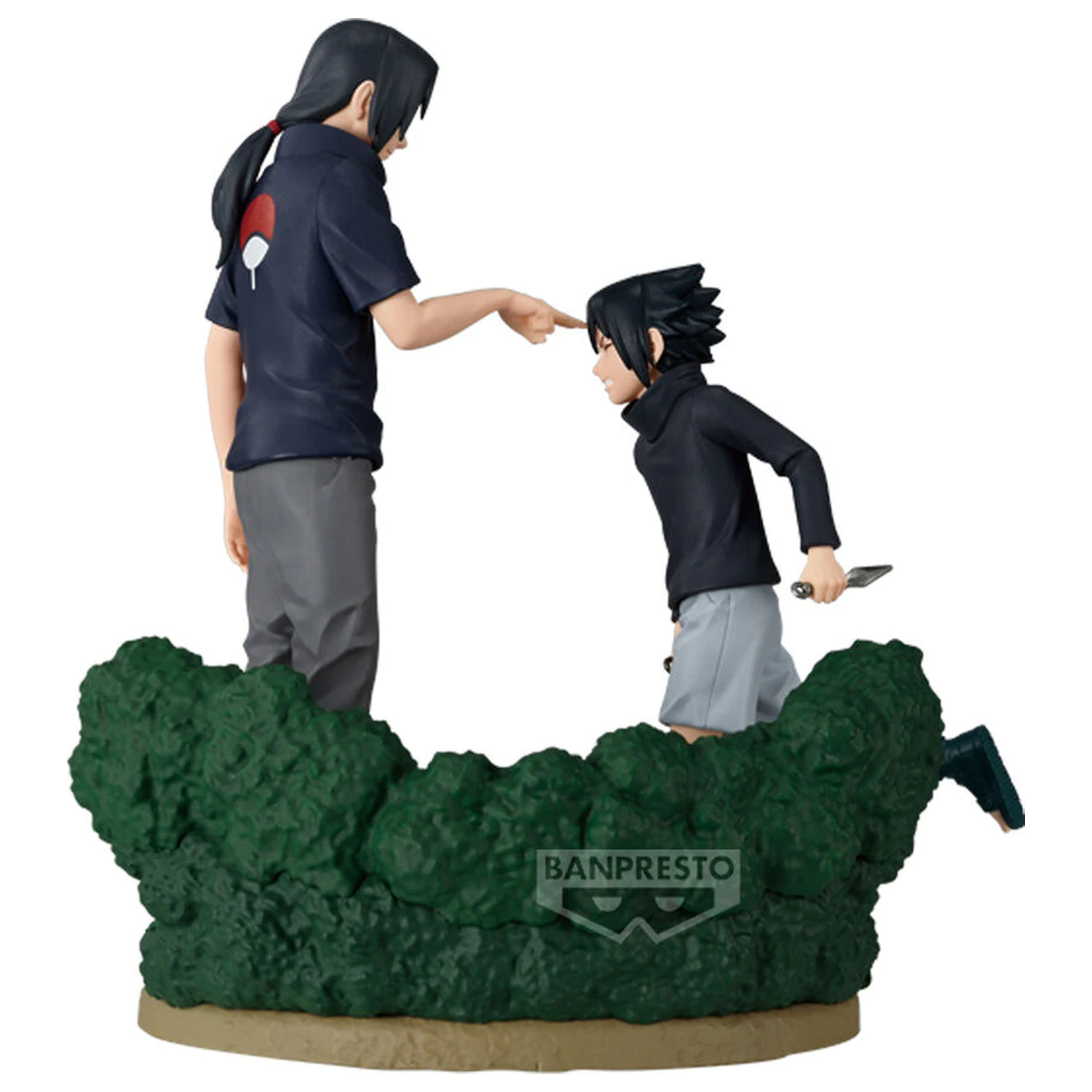 Naruto Shippuden Memorable Saga Sasuke Uchiha & Itachi Uchiha figure 14cm product photo