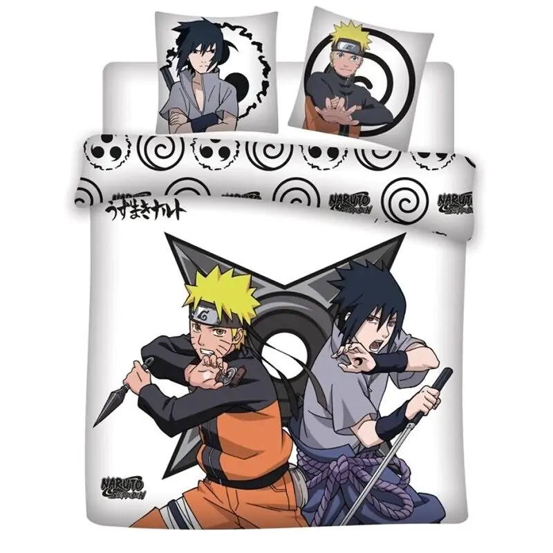 Naruto Shippuden microfibre duvet cover bed 135cm termékfotó