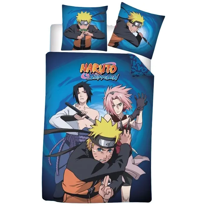 Naruto Shippuden microfibre duvet cover bed 90cm product photo