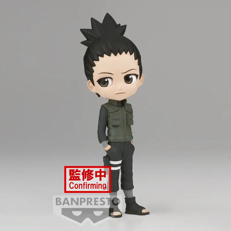 Naruto Shippuden Nara Shikamaru Ver.A Q posket figure 14cm termékfotó