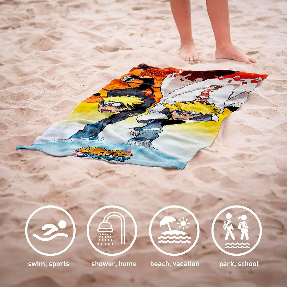 Naruto Shippuden Towel Premium Naruto & Minato 70 x 140 cm termékfotó