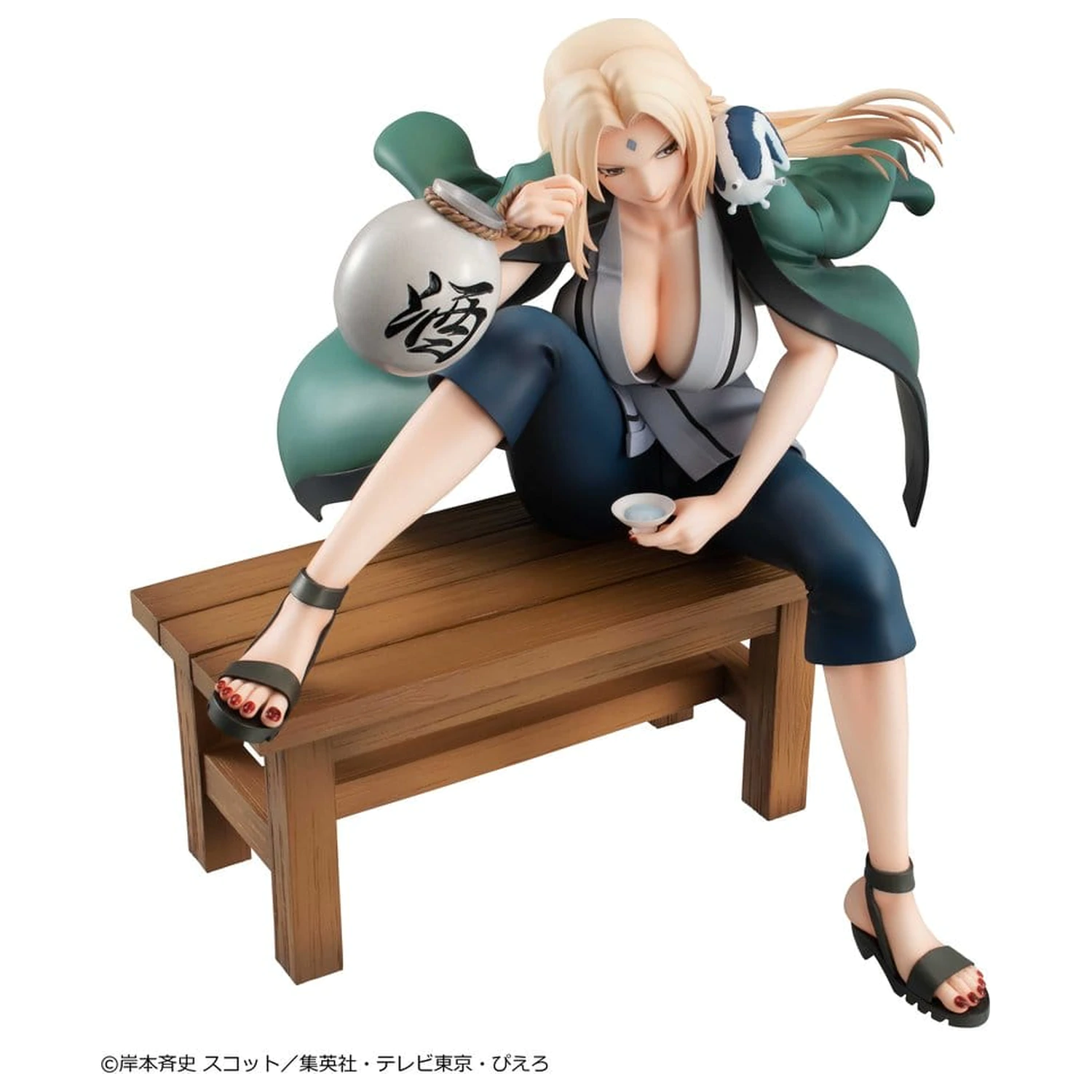 Naruto Shippuden Naruto Gals PVC Figure Tsunade Ver.2 16 cm (Repeat) product photo