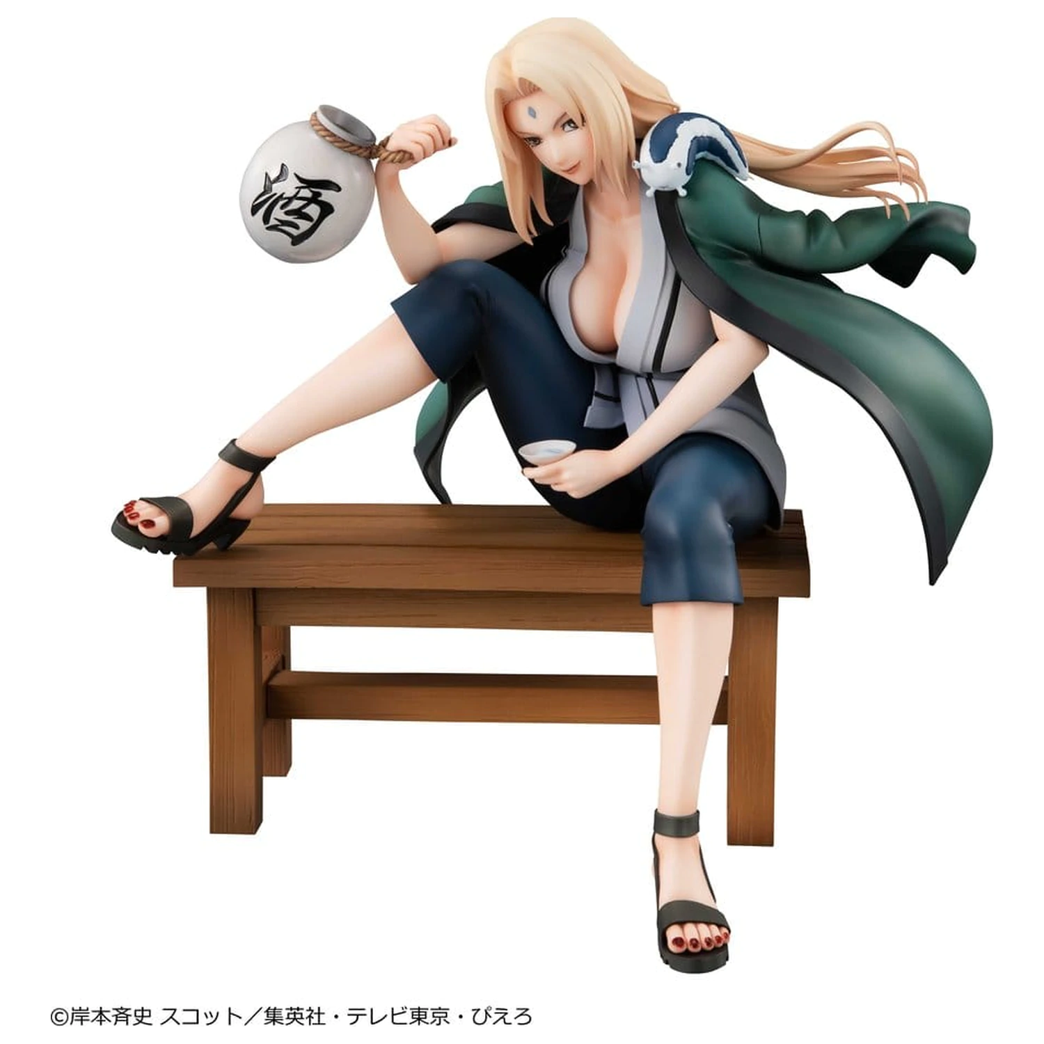 Naruto Shippuden Naruto Gals PVC Figure Tsunade Ver.2 16 cm (Repeat) product photo