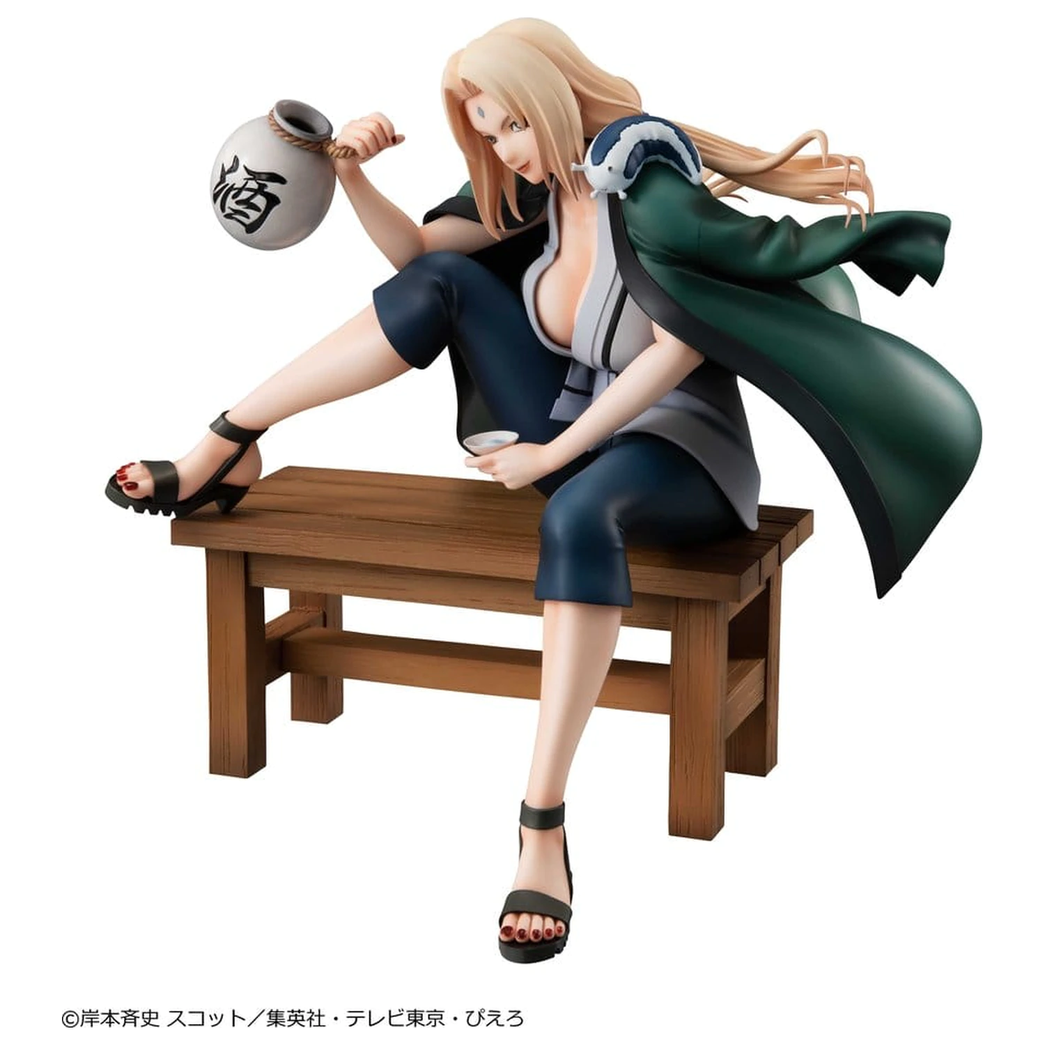 Naruto Shippuden Naruto Gals PVC Figure Tsunade Ver.2 16 cm (Repeat) product photo