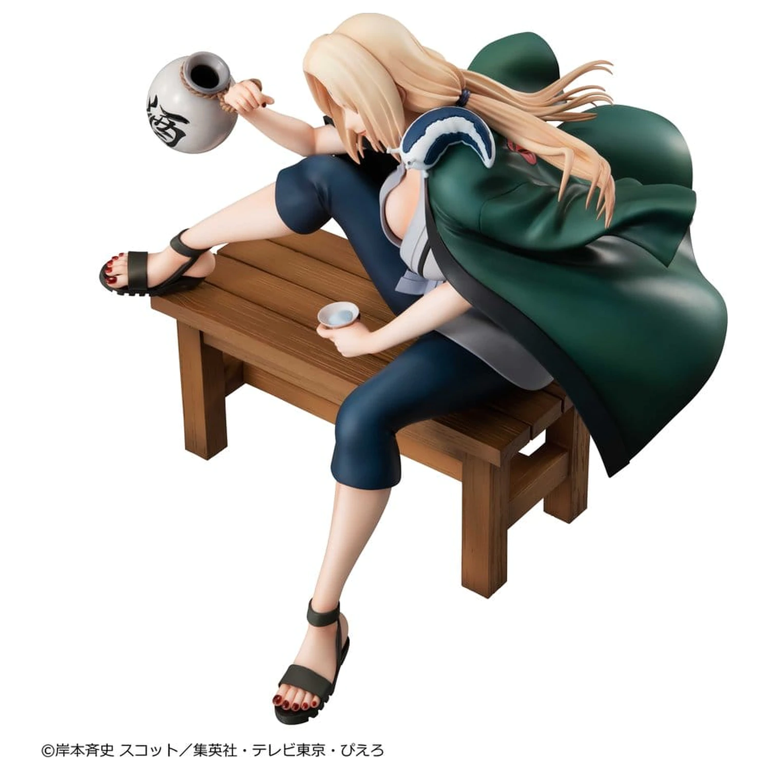Naruto Shippuden Naruto Gals PVC Figure Tsunade Ver.2 16 cm (Repeat) product photo