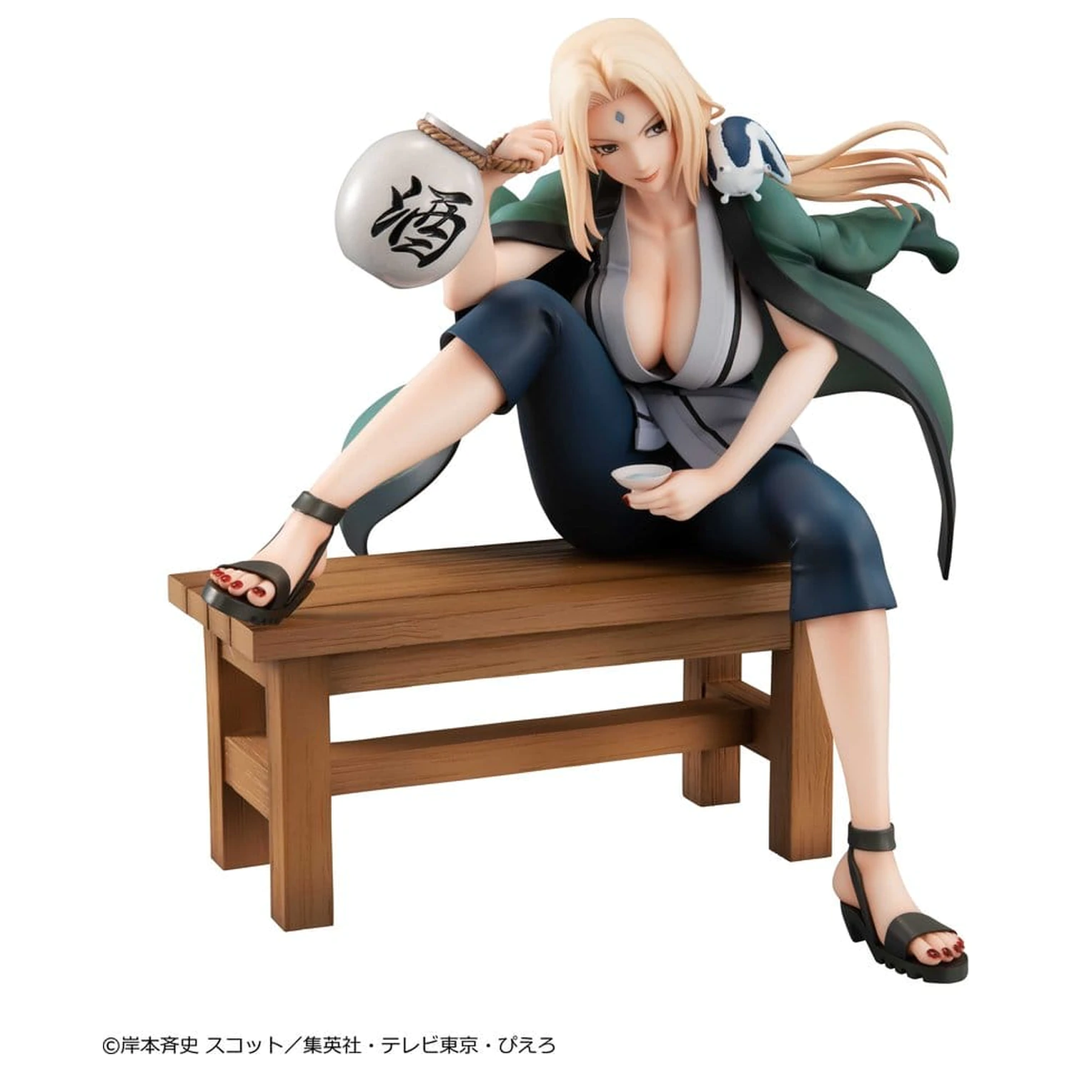 Naruto Shippuden Naruto Gals PVC Figure Tsunade Ver.2 16 cm (Repeat) product photo