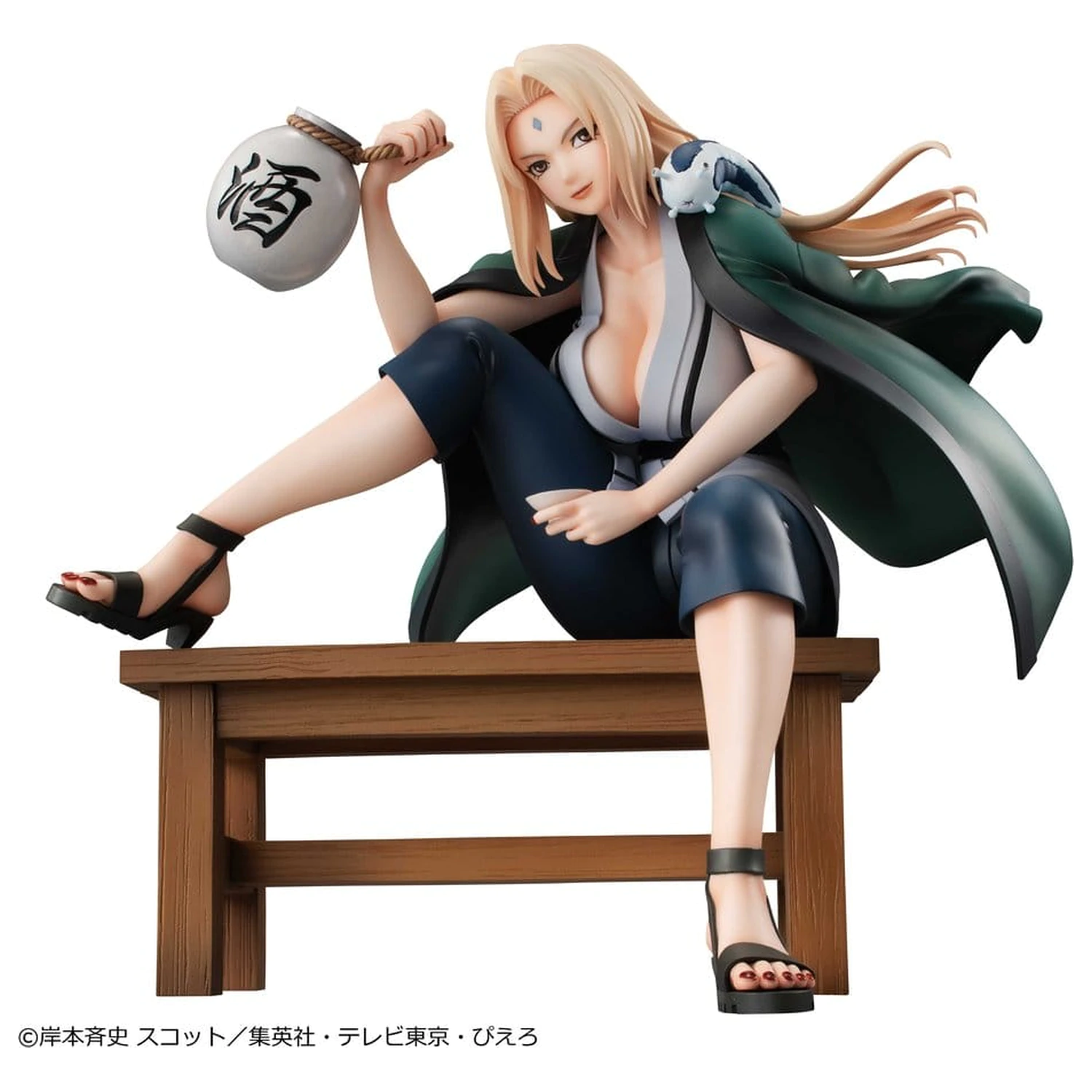 Naruto Shippuden Naruto Gals PVC Figure Tsunade Ver.2 16 cm (Repeat) product photo
