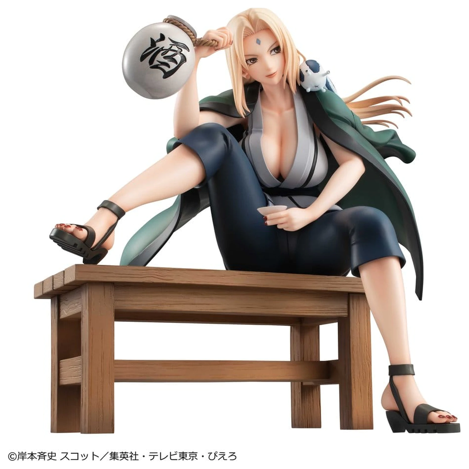 Naruto Shippuden Naruto Gals PVC Figure Tsunade Ver.2 16 cm (Repeat) product photo