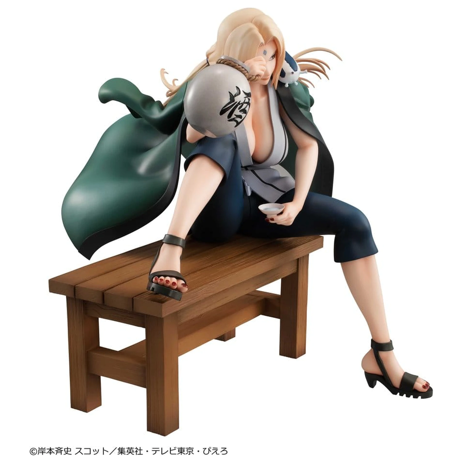 Naruto Shippuden Naruto Gals PVC Figure Tsunade Ver.2 16 cm (Repeat) product photo
