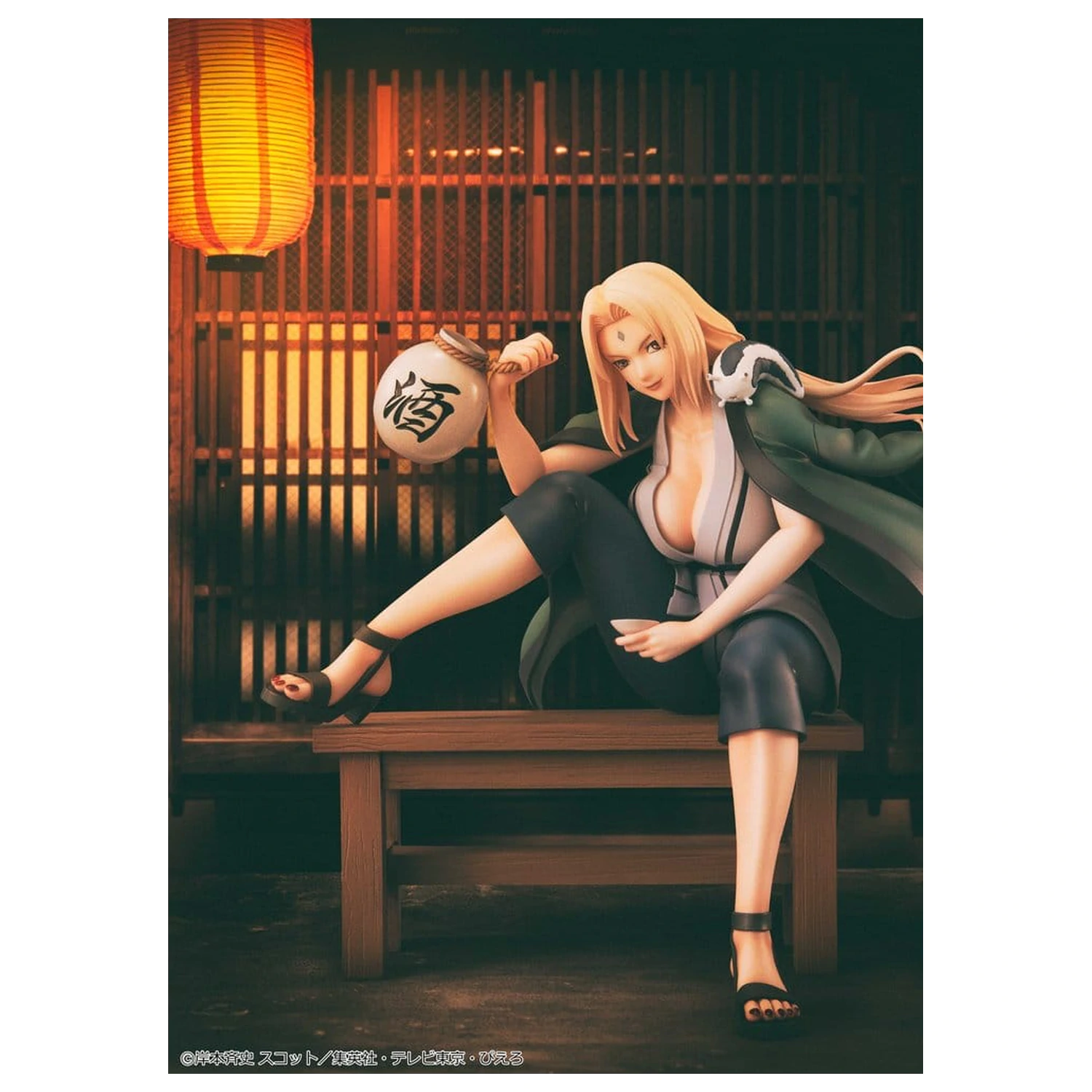 Naruto Shippuden Naruto Gals PVC Figure Tsunade Ver.2 16 cm (Repeat) product photo