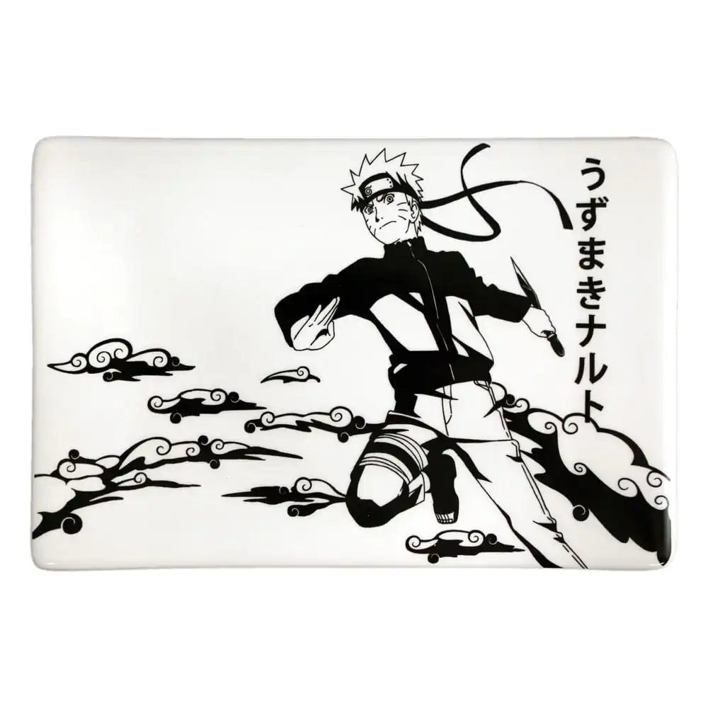 Naruto Shippuden Ceramic Sushi Set with Chopsticks Naruto product photo