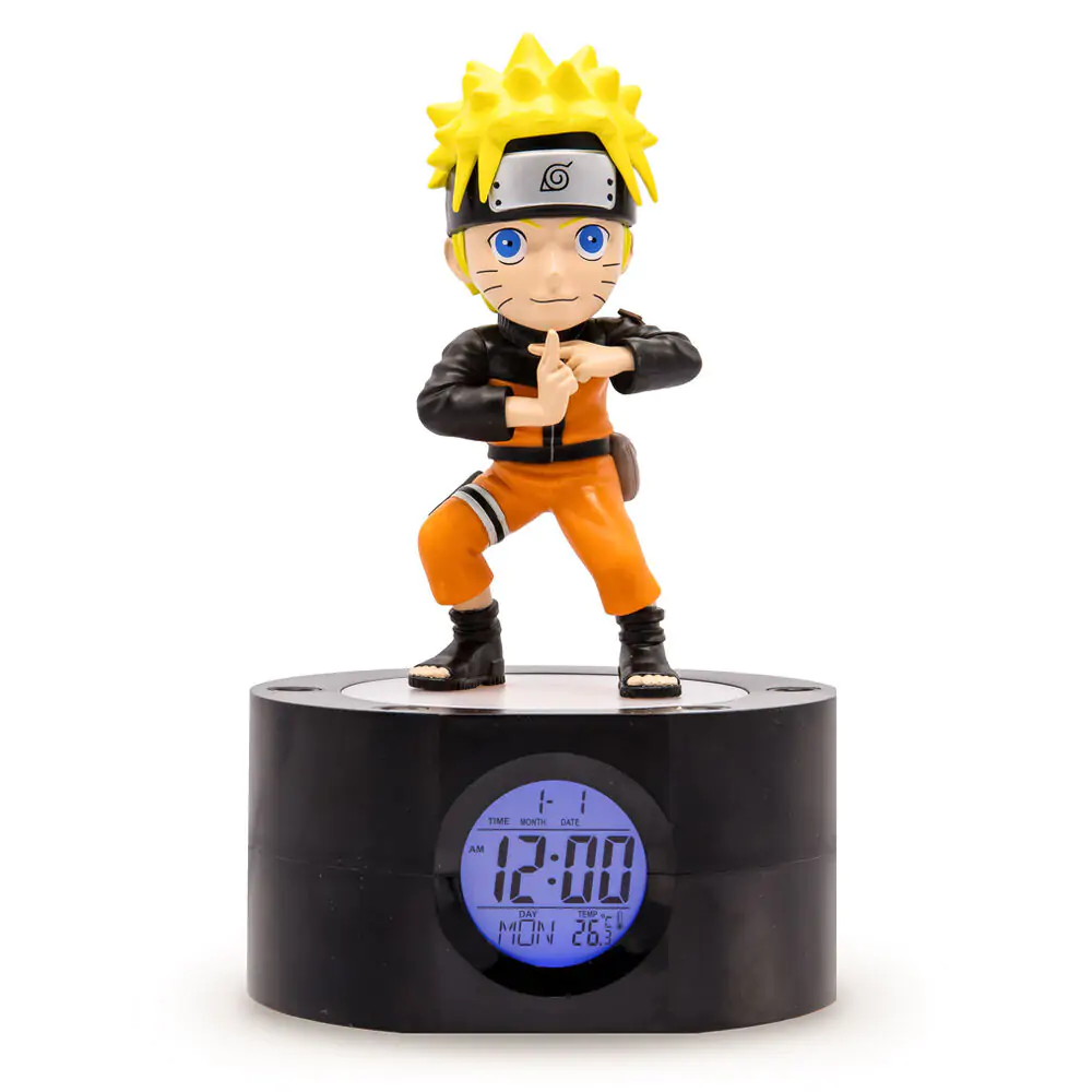 Naruto Shippuden Alarm Clock with Light Naruto 18 cm termékfotó