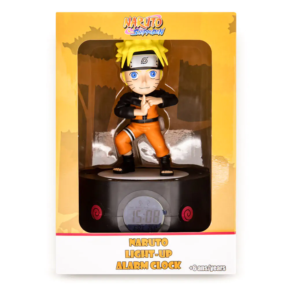 Naruto Shippuden Alarm Clock with Light Naruto 18 cm termékfotó