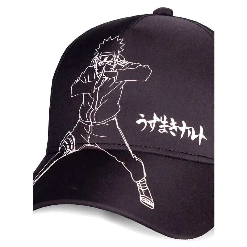 Naruto Shippuden Baseball Cap Naruto Black & White termékfotó