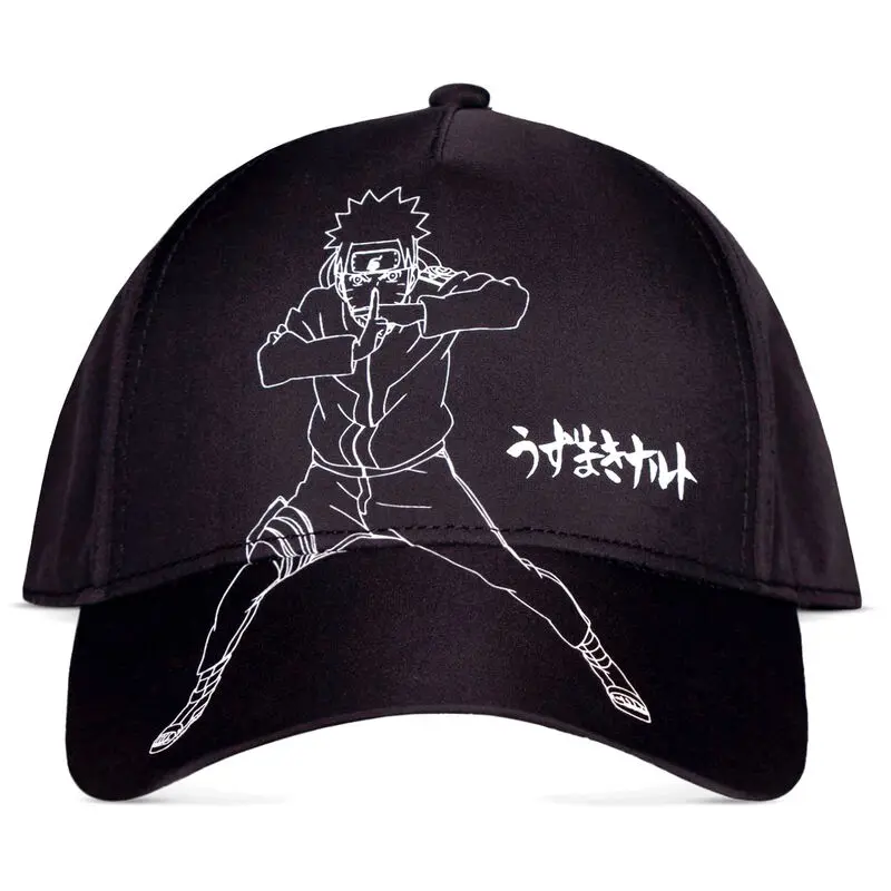 Naruto Shippuden Baseball Cap Naruto Black & White termékfotó