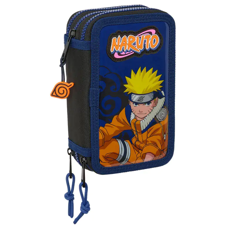 Naruto Shippuden Ninja triple pencil case 36pcs product photo