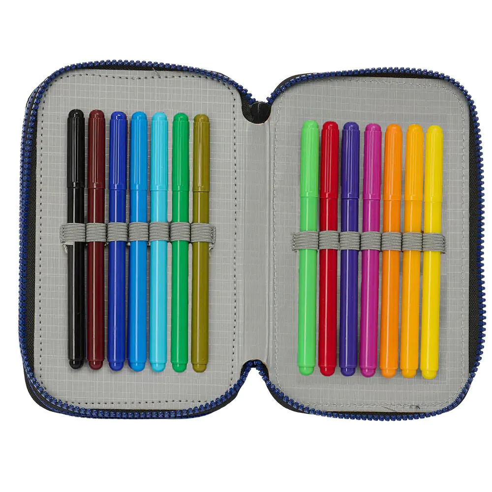 Naruto Shippuden Ninja triple pencil case 36pcs product photo