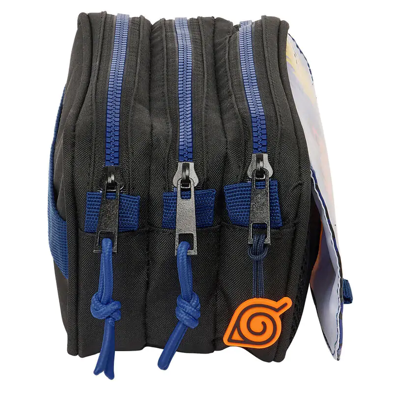 Naruto Shippuden Ninja triple pencil case product photo