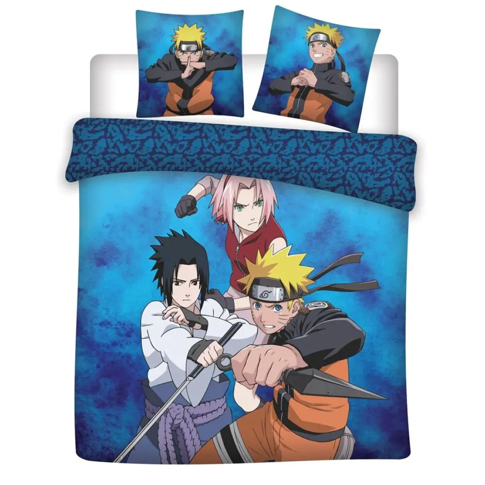 Naruto Shippuden cotton duvet cover bed 135cm product photo