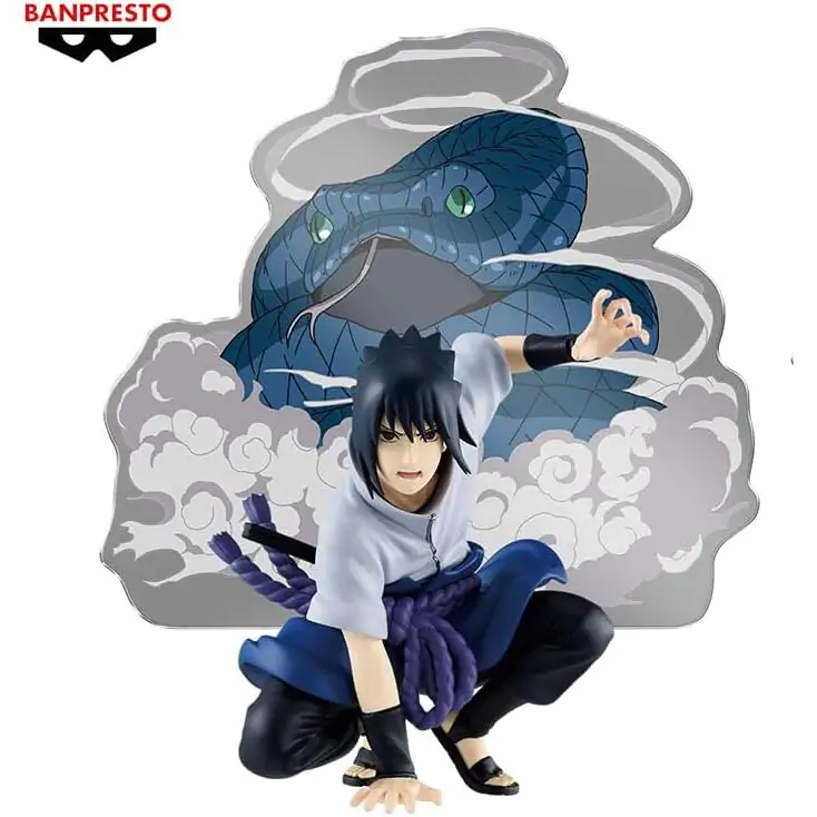 Naruto Shippuden Panel Spectacle Sasuke Uchiha Special figure 9cm product photo