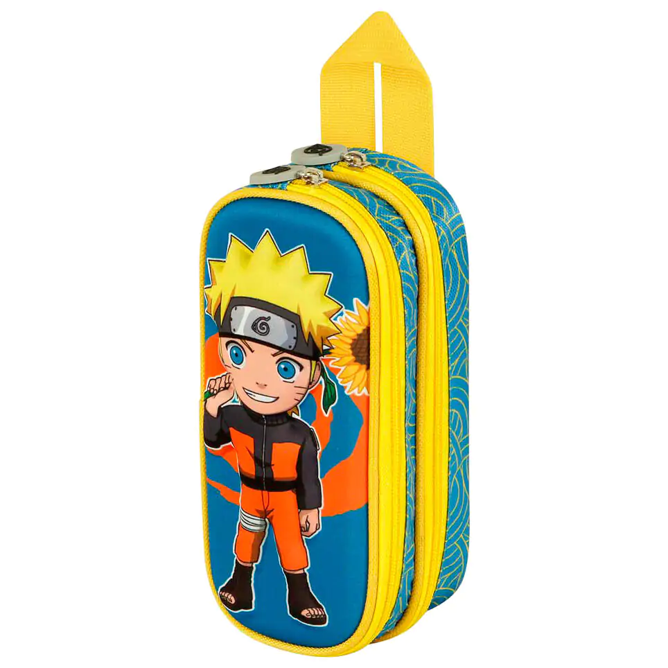 Naruto Shippuden Peace 3D double pencil case product photo