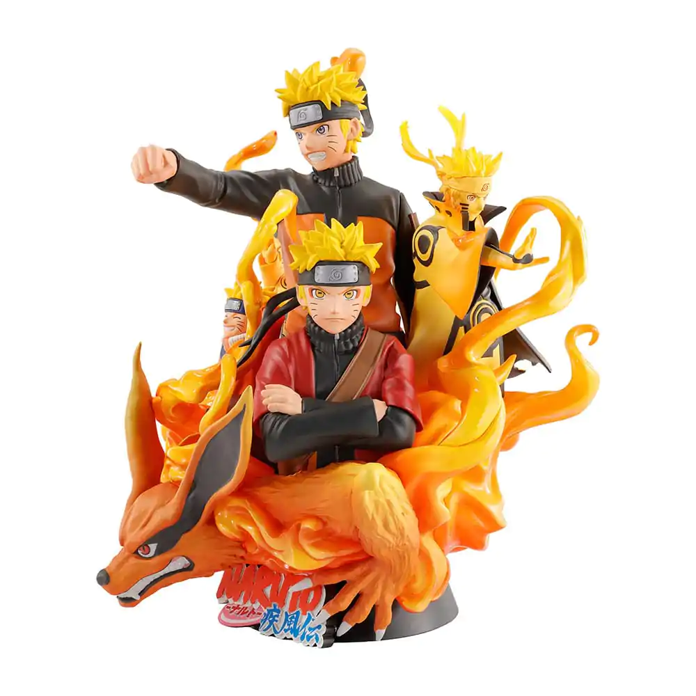 Naruto Shippuden Petitrama DX PVC Mini Statue Naruto 01 15 cm termékfotó