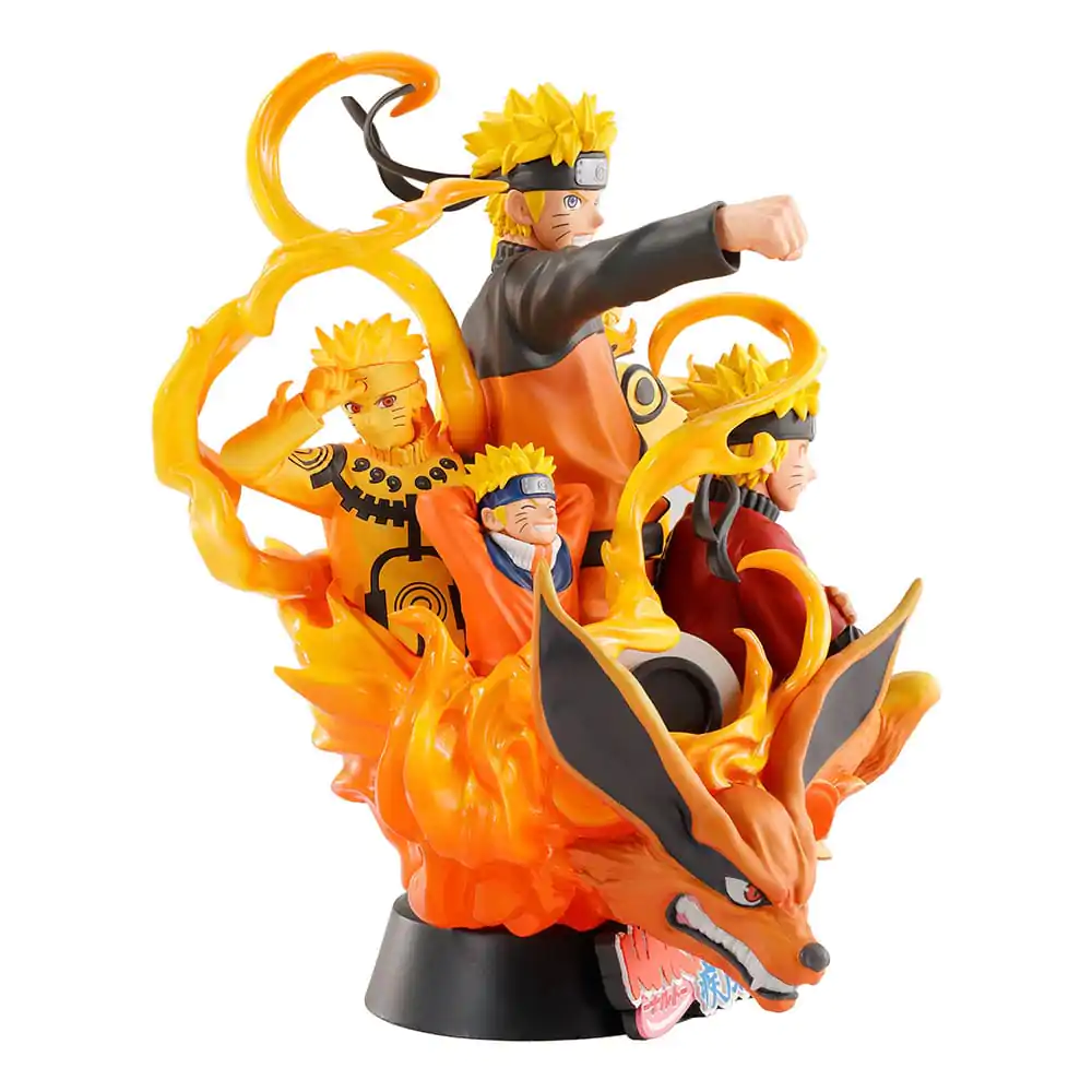 Naruto Shippuden Petitrama DX PVC Mini Statue Naruto 01 15 cm termékfotó