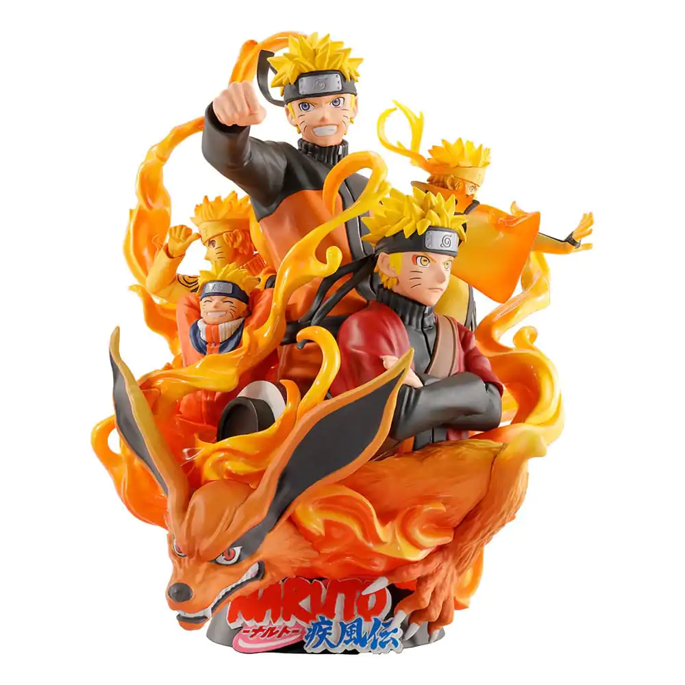 Naruto Shippuden Petitrama DX PVC Mini Statue Naruto 01 15 cm termékfotó