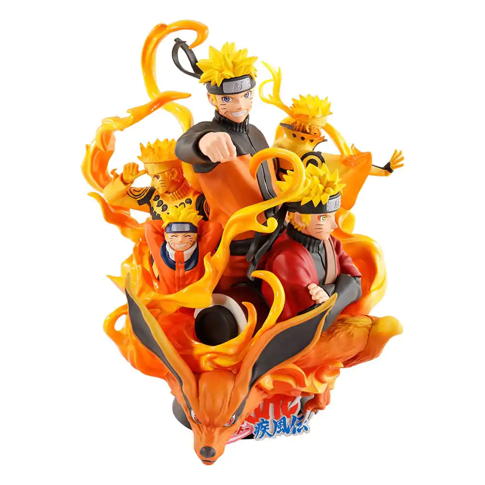 Naruto Shippuden Petitrama DX PVC Mini Statue Naruto 01 15 cm termékfotó