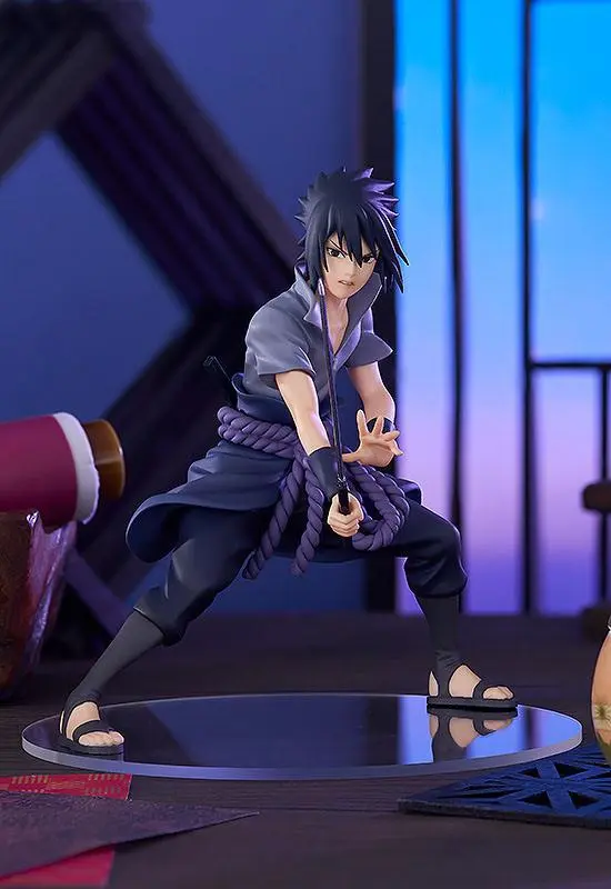 Naruto Shippuden Pop Up Parade PVC Statue Sasuke Uchiha 17 cm product photo